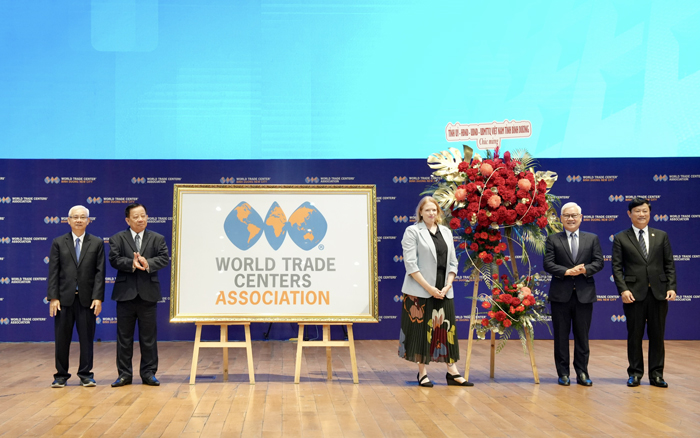 Khai mạc Diễn đàn Hiệp hội Trung tâm Thương mại Thế giới khu vực Châu Á Thái Bình Dương 2023) tổ chức tại Bình Dương ngày 10/8. Ảnh: Trần Khánh