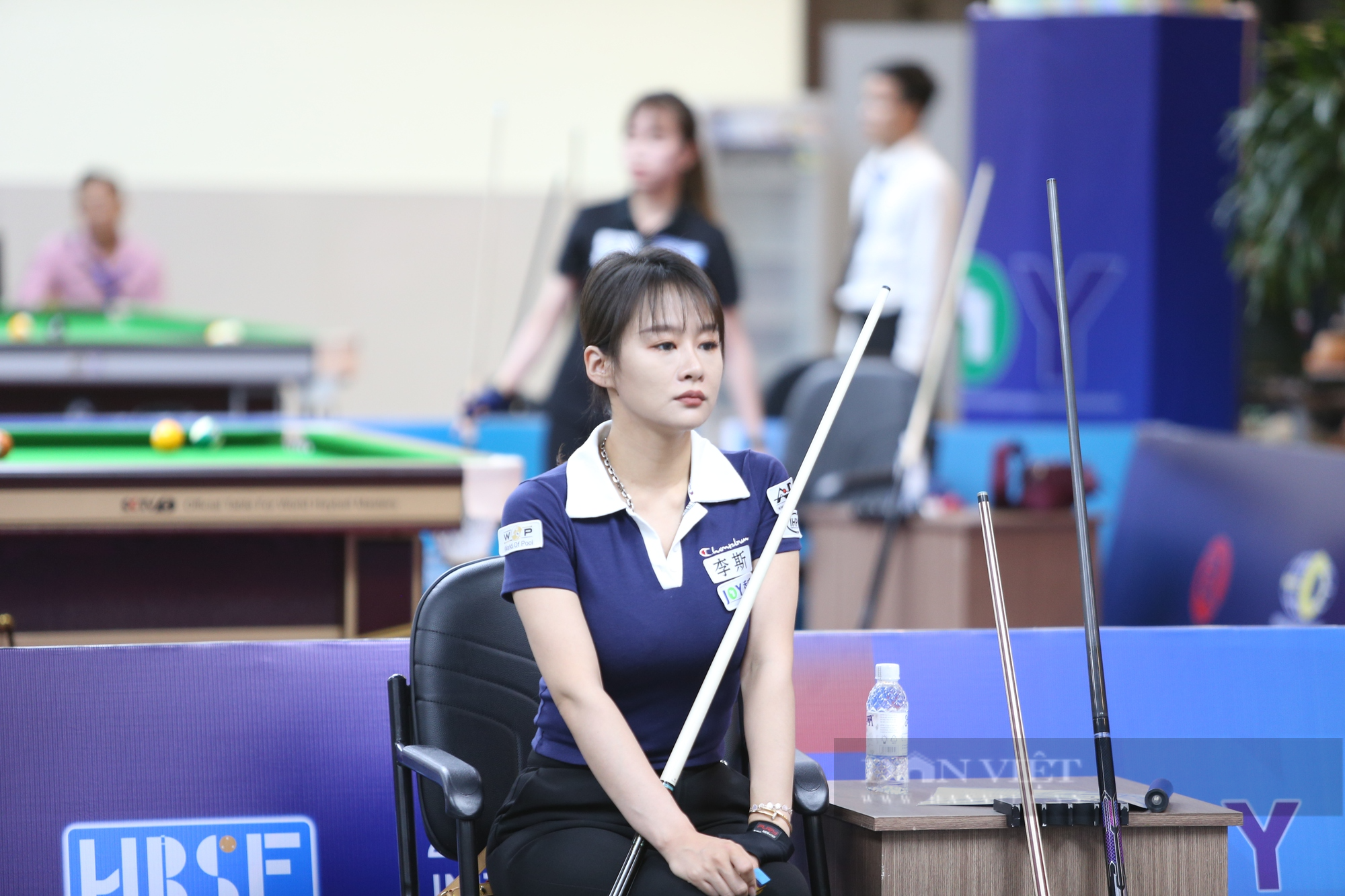 Sheron Li - hotgirl billiards Trung Quốc làm mê mẩn các cơ thủ Sài thành - Ảnh 3.