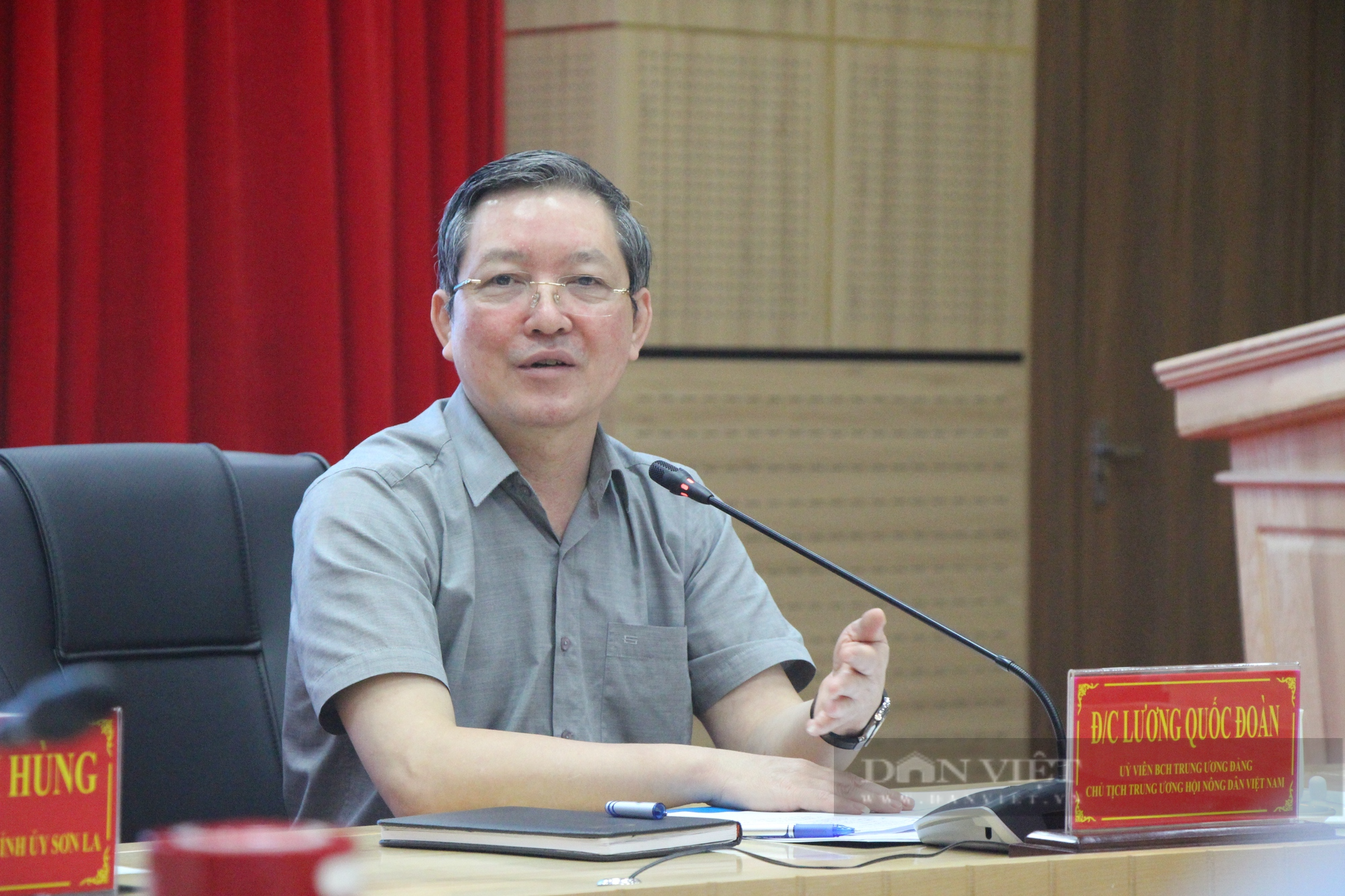 Trung ương Hội Nông dân Việt Nam và Tỉnh ủy Sơn La giao ban Chương trình phối hợp 7 tháng năm 2023 - Ảnh 4.