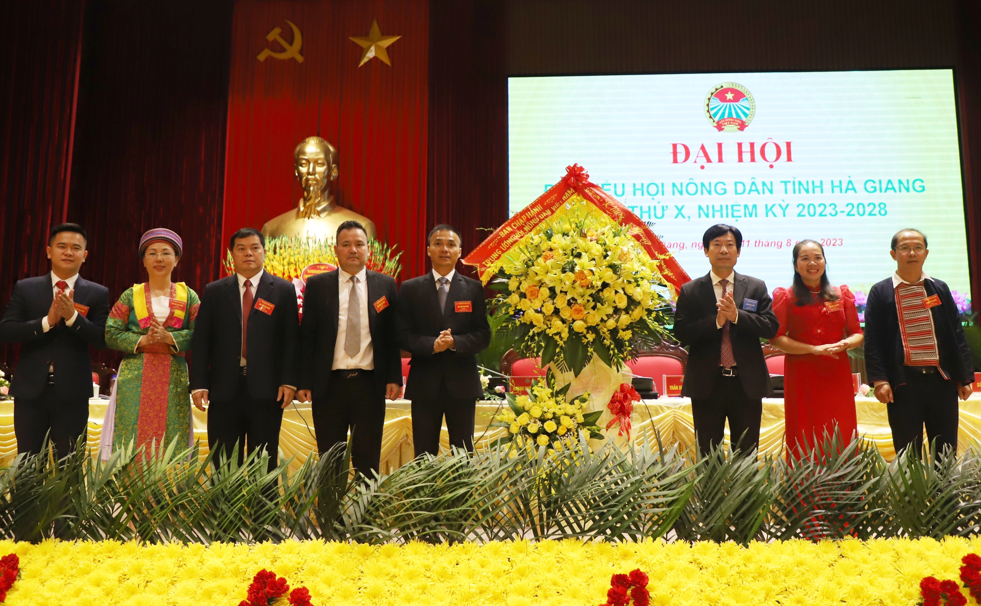 Đại hội đại biểu Hội Nông dân tỉnh Hà Giang lần thứ X - Ảnh 7.