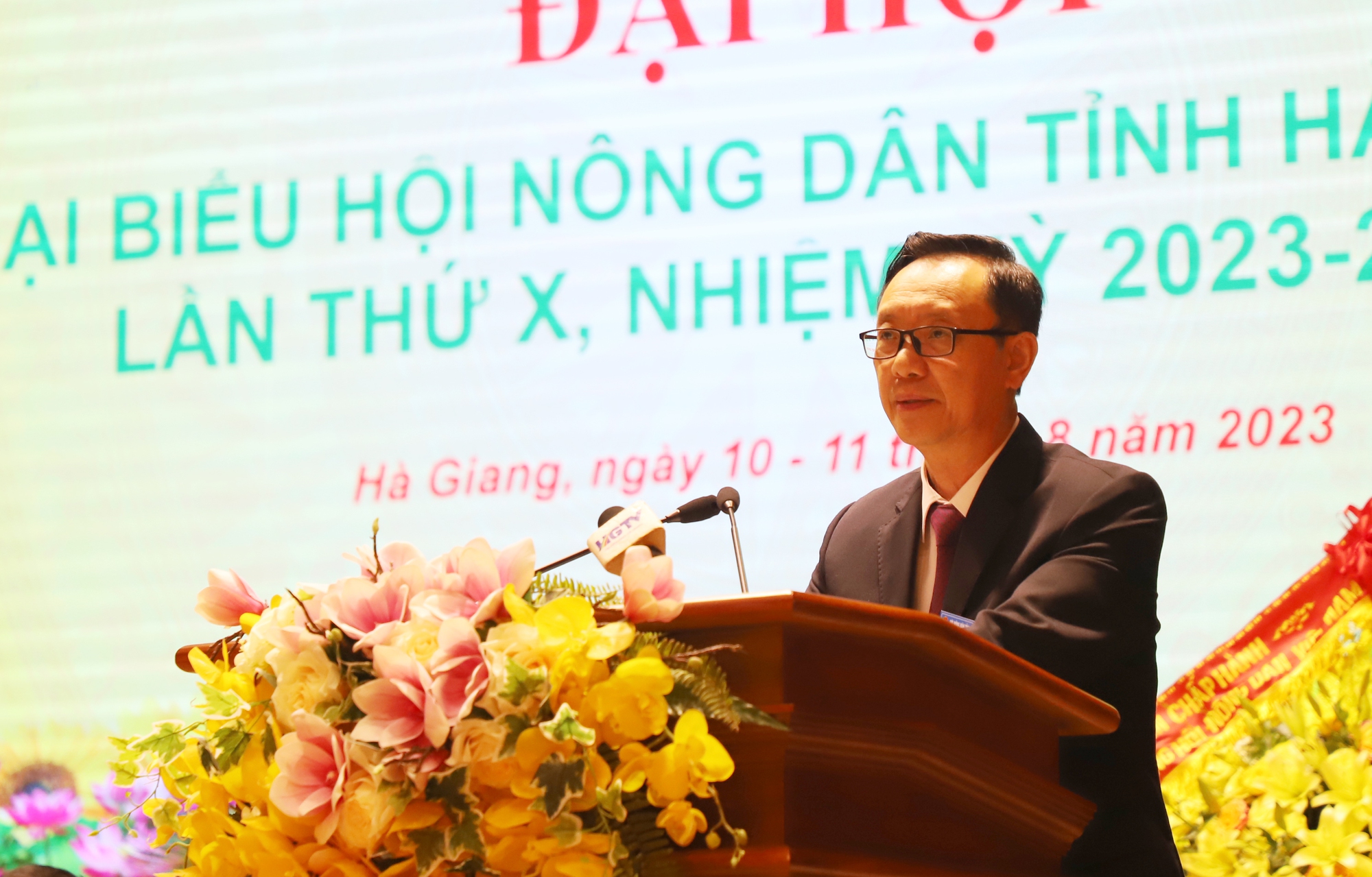 Đại hội đại biểu Hội Nông dân tỉnh Hà Giang lần thứ X - Ảnh 8.