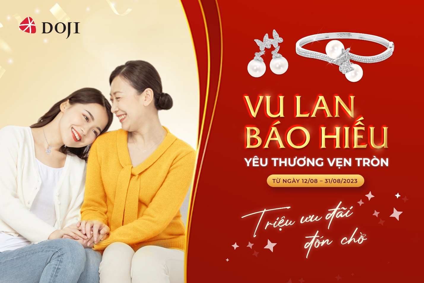 Doji gửi tặng triệu ưu đãi mùa Vu Lan - Ảnh 1.