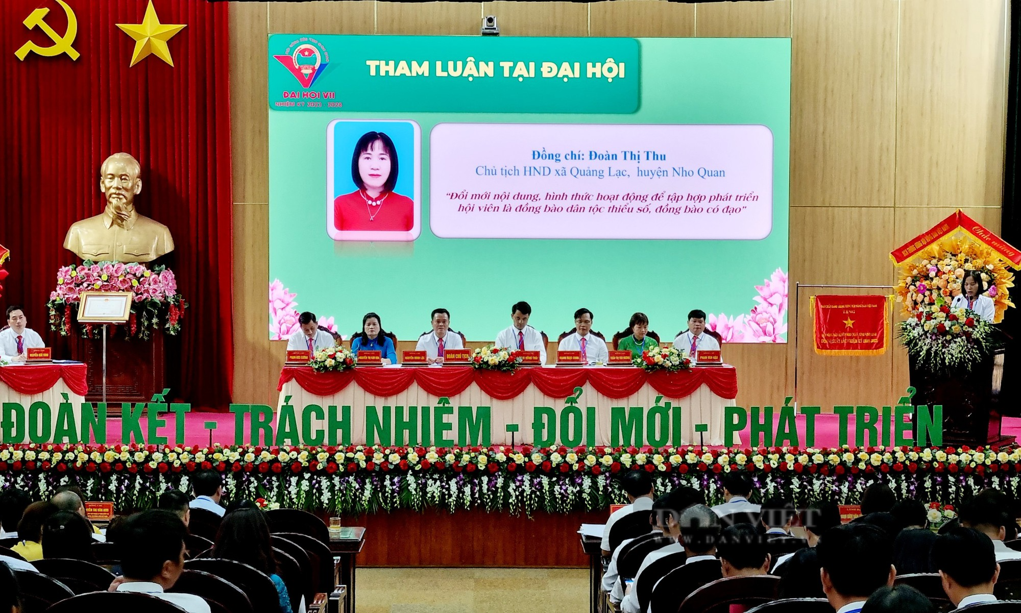Đại hội đại biểu Hội Nông dân tỉnh Ninh Bình lần thứ VII: Bầu 31 đồng chí vào Ban Chấp hành khóa mới - Ảnh 5.