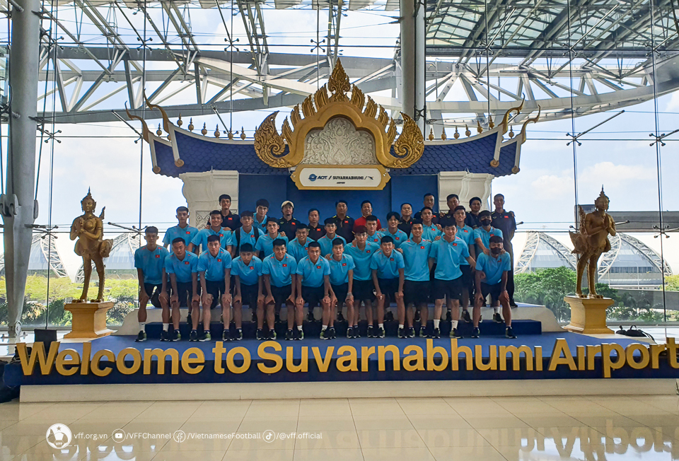 Đội tuyển U23 Việt Nam có mặt ở Thái Lan sẵn sàng cho giải vô địch U23 Đông Nam Á 2023 - Ảnh 3.