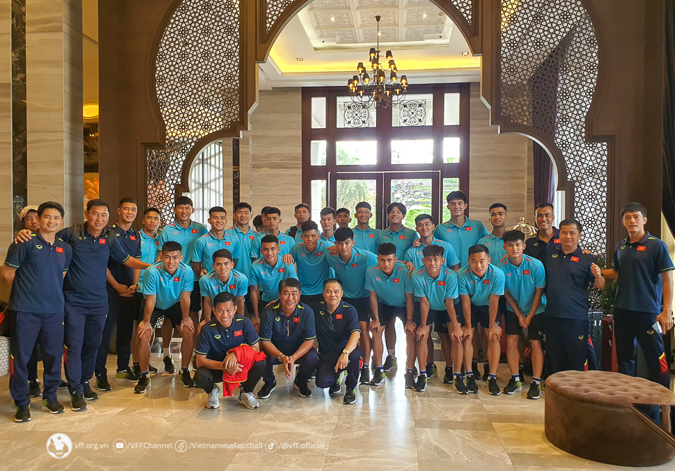 Đội tuyển U23 Việt Nam có mặt ở Thái Lan sẵn sàng cho giải vô địch U23 Đông Nam Á 2023 - Ảnh 5.