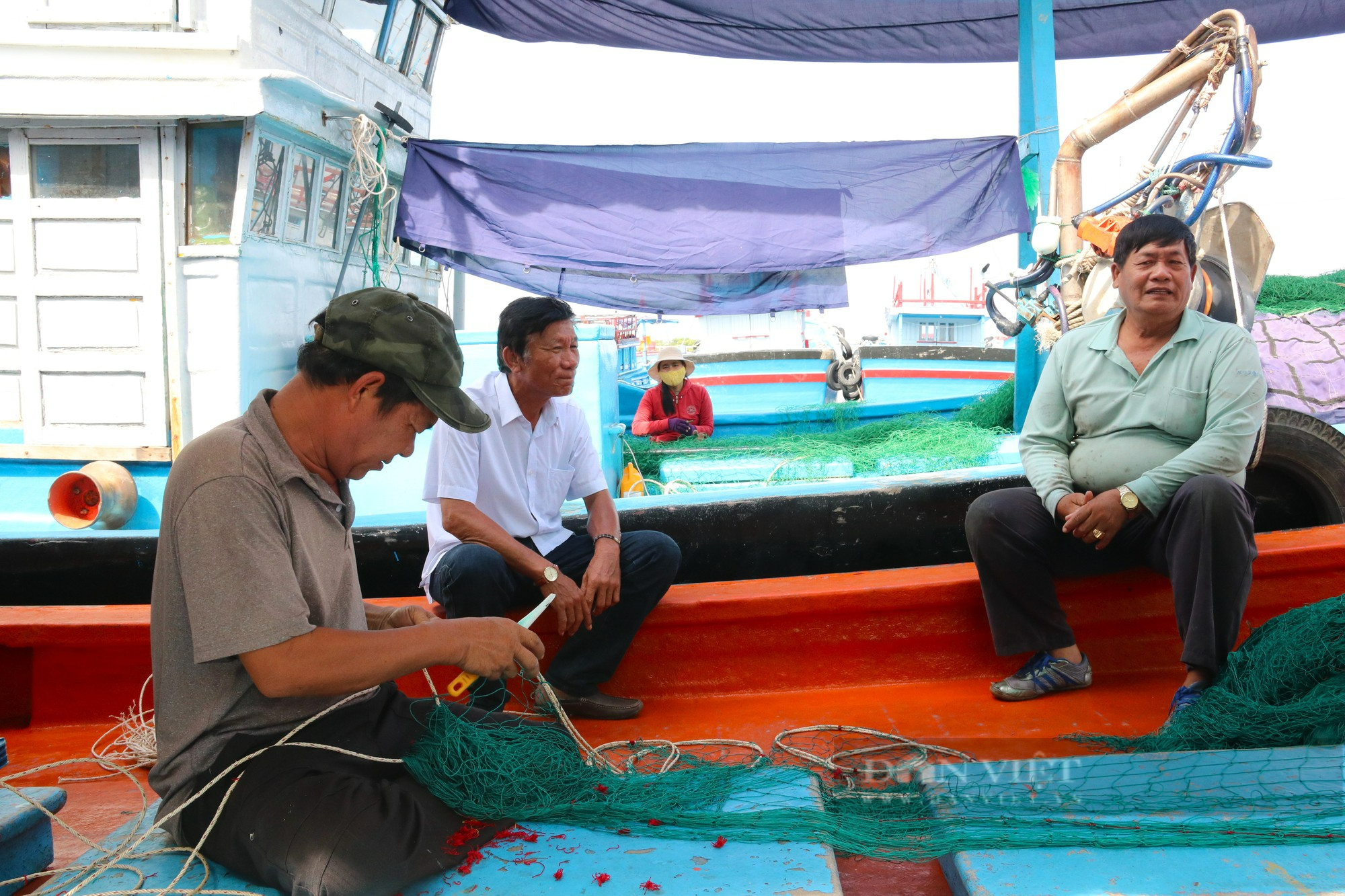 Từ lái tàu thêu thành ông chủ 5 tàu cá “khủng”, lão ngư Trần Công Thắng ở Ninh Thuận Nông dân suất sắc năm 2023 - Ảnh 5.