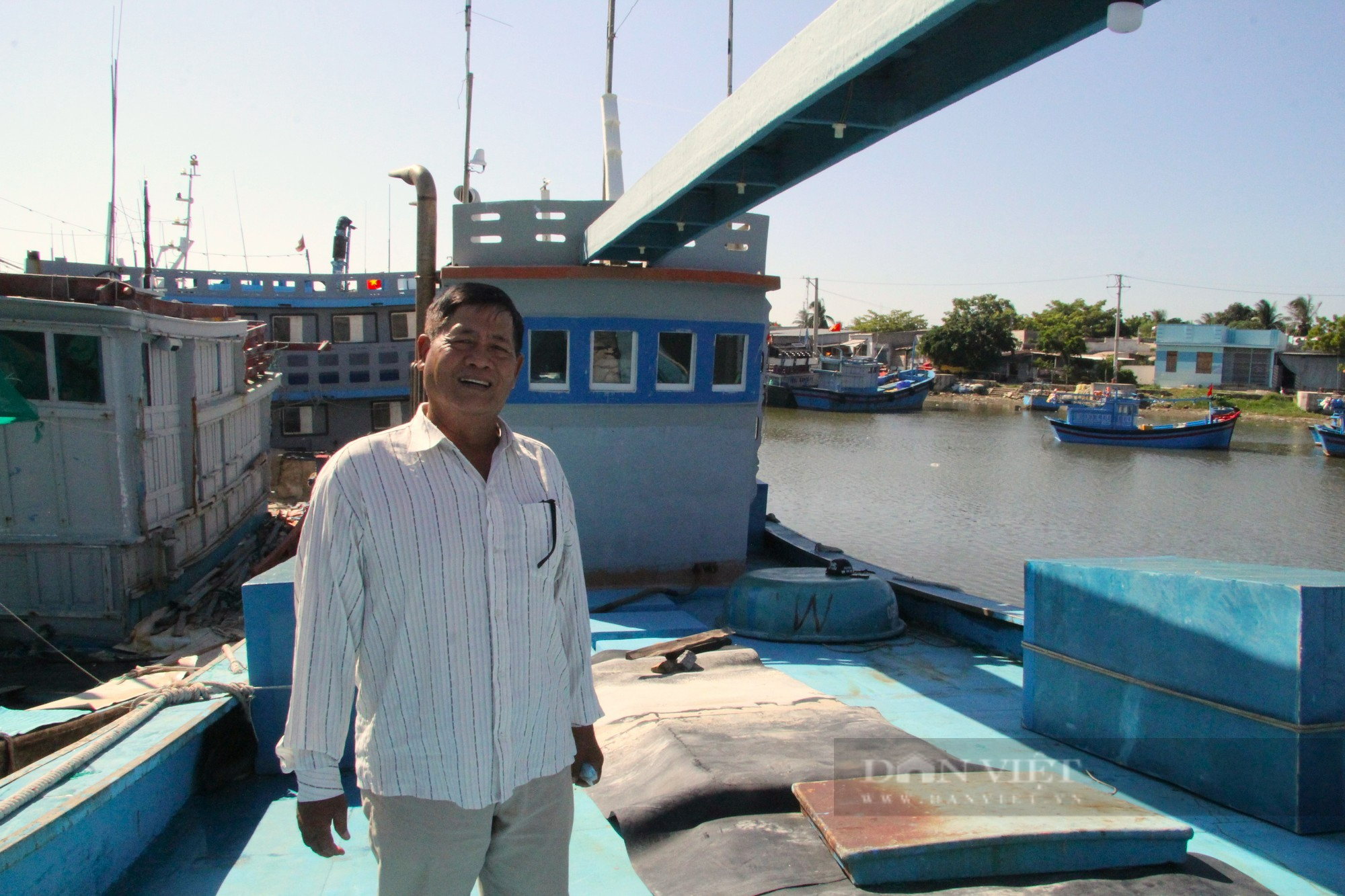 Từ lái tàu thêu thành ông chủ 5 tàu cá “khủng”, lão ngư Trần Công Thắng ở Ninh Thuận Nông dân suất sắc năm 2023 - Ảnh 11.