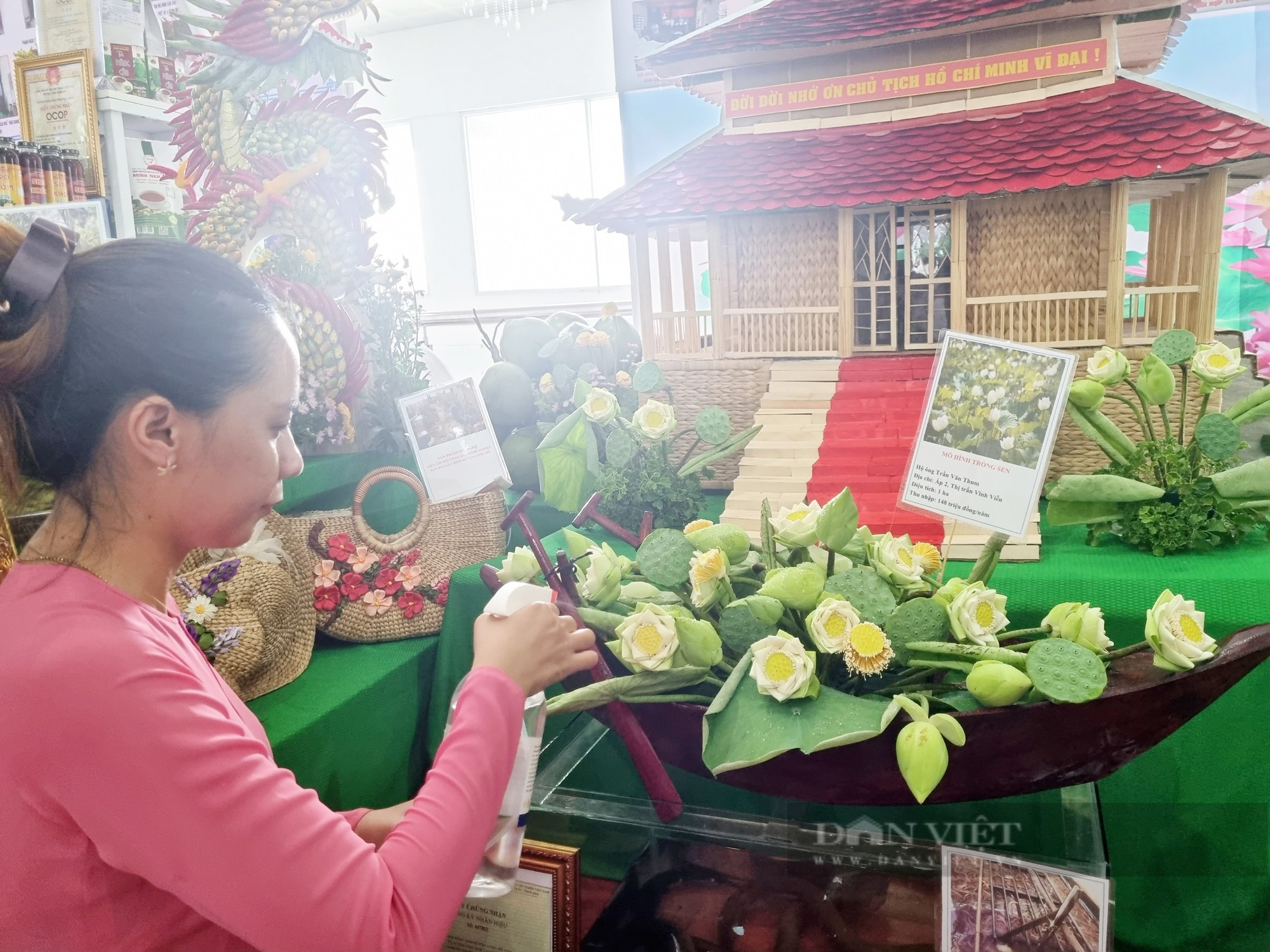 Nông dân Hậu Giang vừa giỏi sản xuất kinh doanh vừa khéo tay hay làm - Ảnh 1.