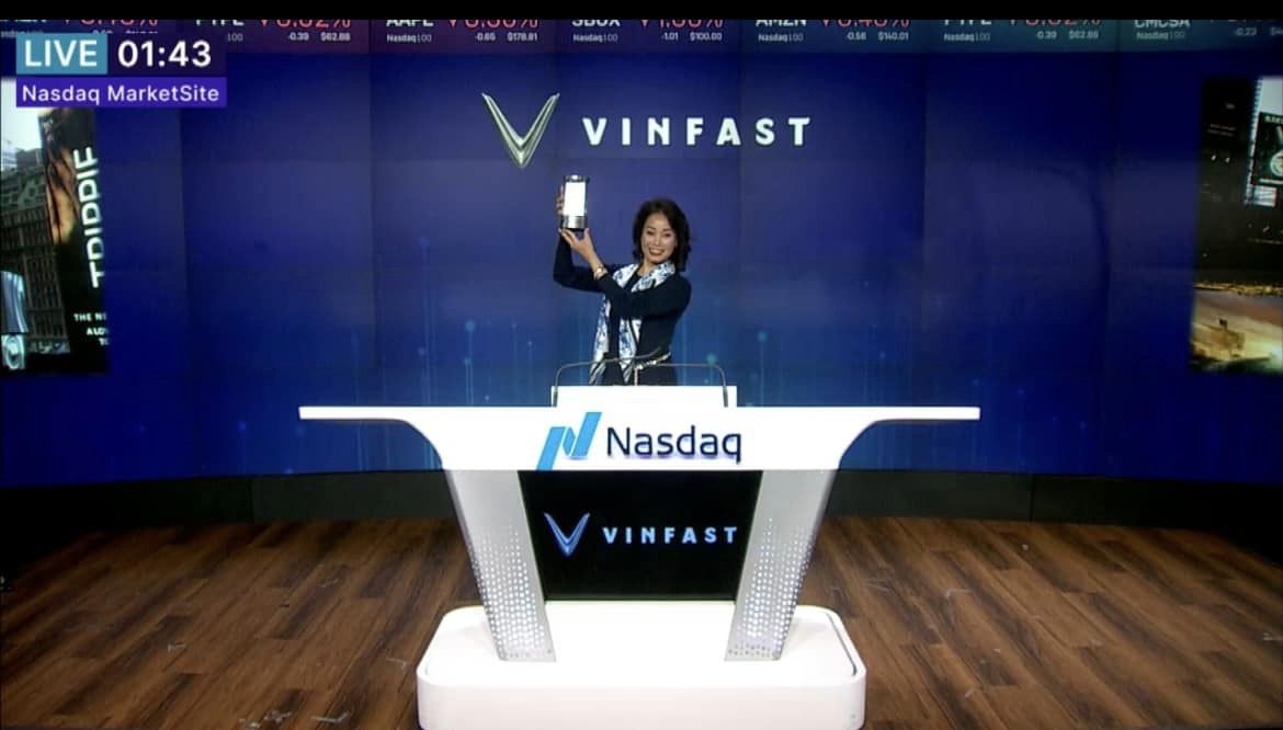 VinFast chính thức niêm yết trên Nasdaq Global Select Market - Giá trị vốn hoá hơn 23 tỷ USD - Ảnh 1.