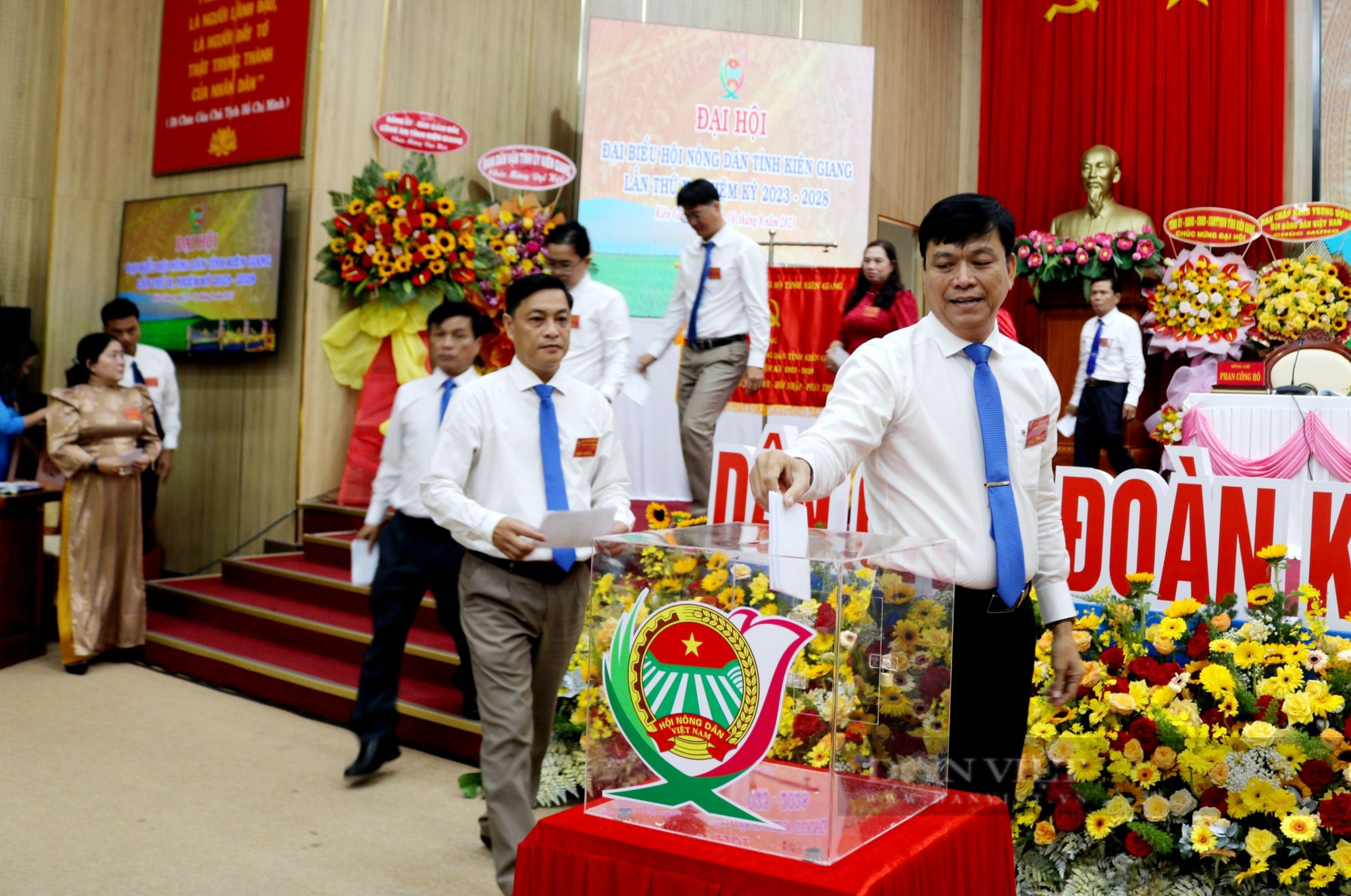 Đại hội đại biểu HND tỉnh Kiên Giang khoá X: Bí thư Tỉnh uỷ, Phó Chủ tịch BCH HNDVN dự, chỉ đạo đại hội - Ảnh 14.