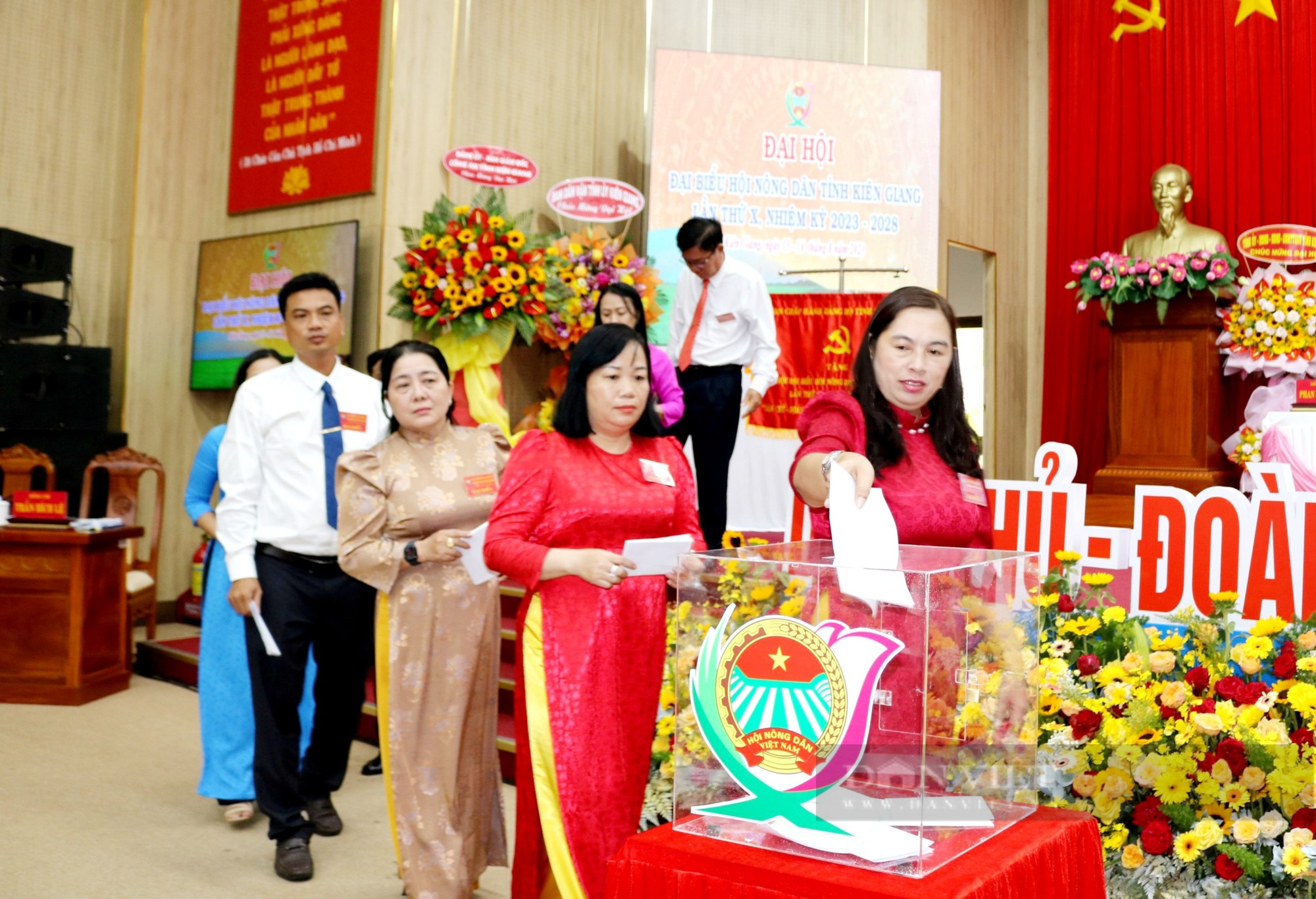 Đại hội đại biểu HND tỉnh Kiên Giang khoá X: Bí thư Tỉnh uỷ, Phó Chủ tịch BCH HNDVN dự, chỉ đạo đại hội - Ảnh 15.