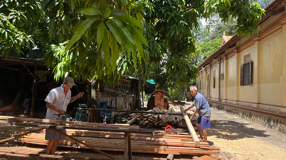 Chùa dơi trên cù lao Ông Hổ - Ảnh 5.