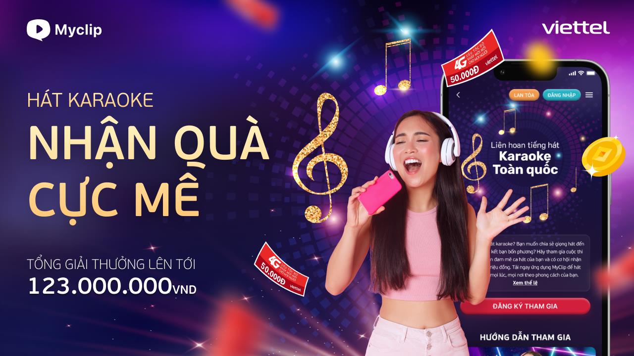 Bất ngờ cực lớn dành cho thí sinh vào vòng chung kết Cuộc thi tiếng hát Karaoke toàn quốc trên Myclip - Ảnh 2.