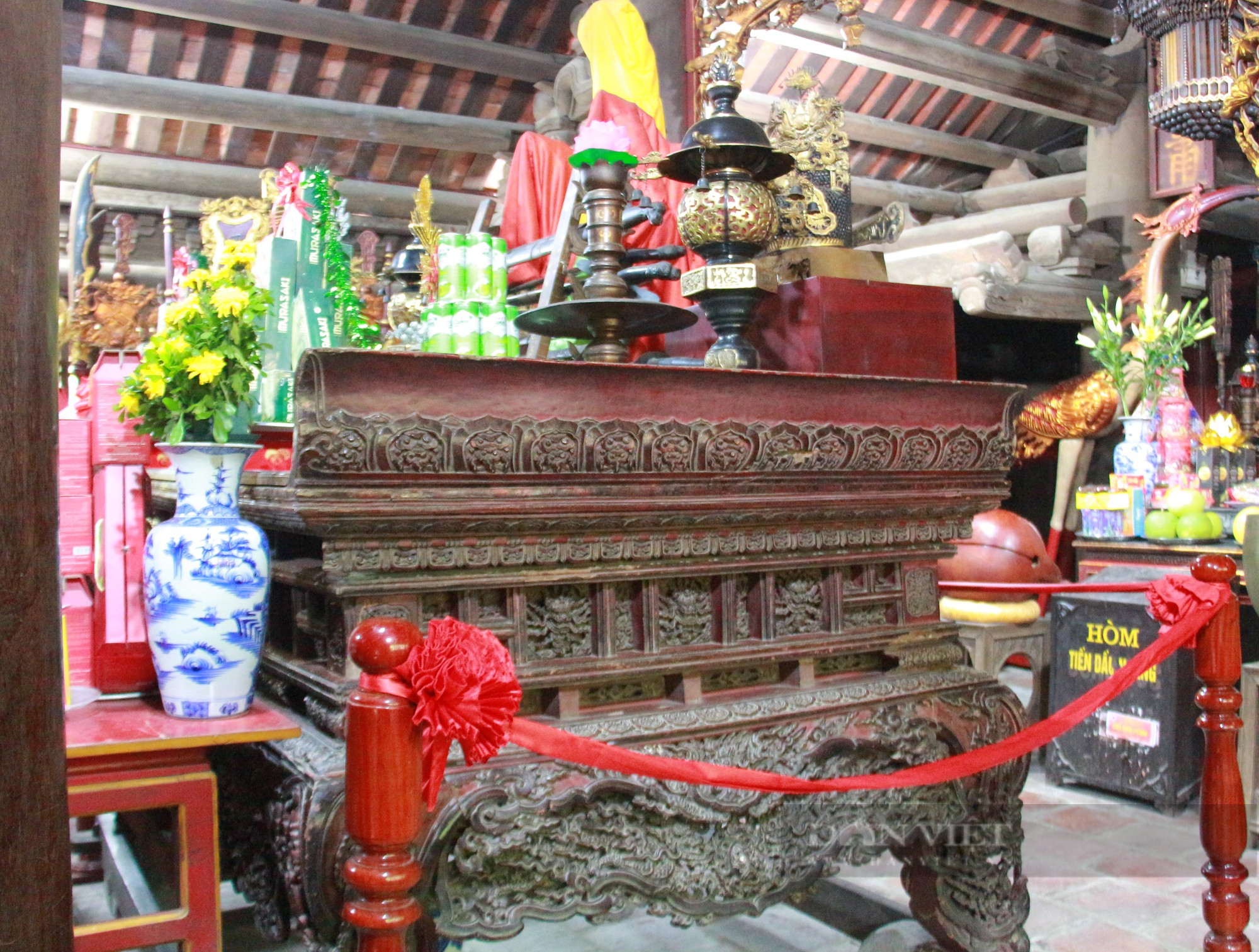 Chùa Keo ở Thái Bình (Bài 3): Hương án độc bản là Bảo vật quốc gia, có từ thế kỷ 17 - Ảnh 8.