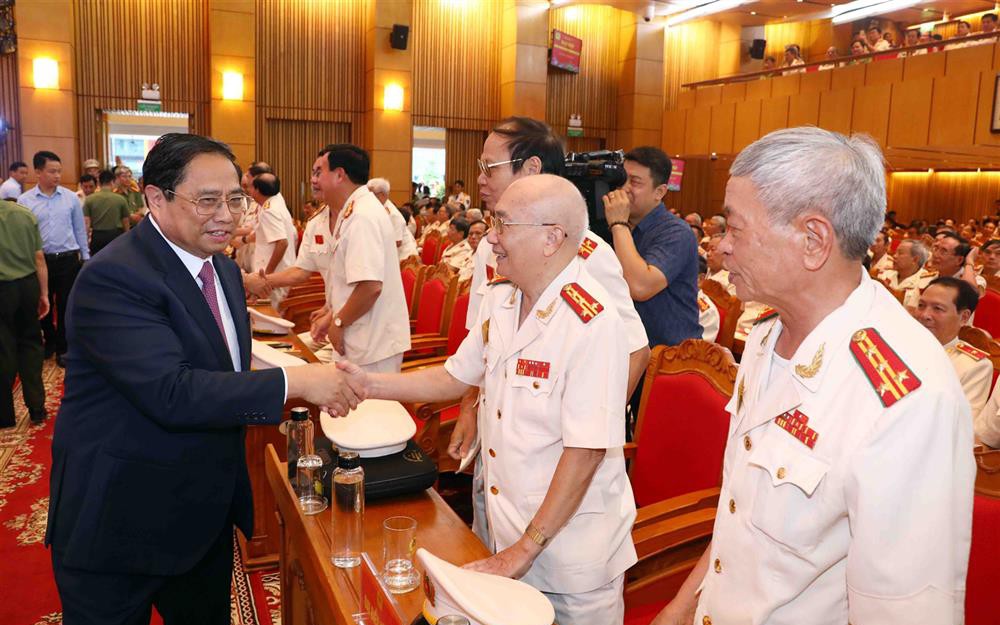 Thủ tướng Phạm Minh Chính dự Đại hội thành lập Hội Cựu công an nhân dân Việt Nam
