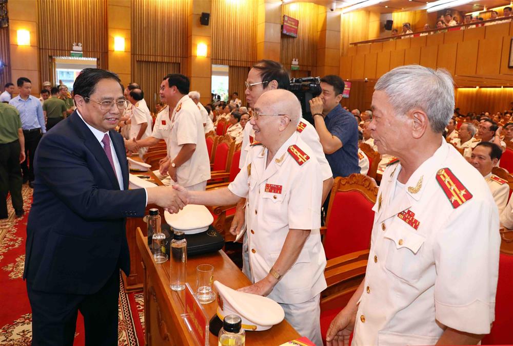 Thủ tướng Phạm Minh Chính dự Đại hội thành lập Hội Cựu Công an nhân dân - Ảnh 2.