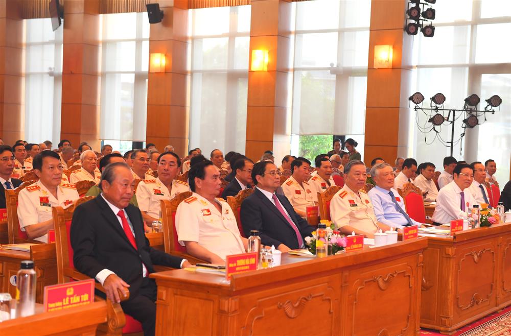 Thủ tướng Phạm Minh Chính dự Đại hội thành lập Hội Cựu Công an nhân dân - Ảnh 5.