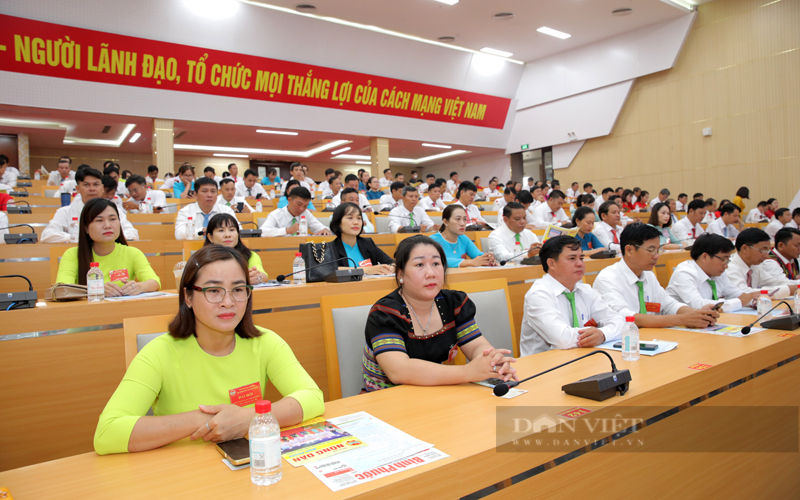 225 đại biểu, đại diện cho 92.500 hội viên, nông dân mang theo niềm tin và những kỳ vọng lớn lao tham dự Đại hội đại biểu Hội Nông dân tỉnh Bình Phước. Ảnh: Chinh Hoàng