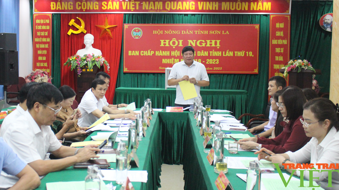Hội nghị BCH Hội Nông dân tỉnh Sơn La lần thứ 19 - Ảnh 1.
