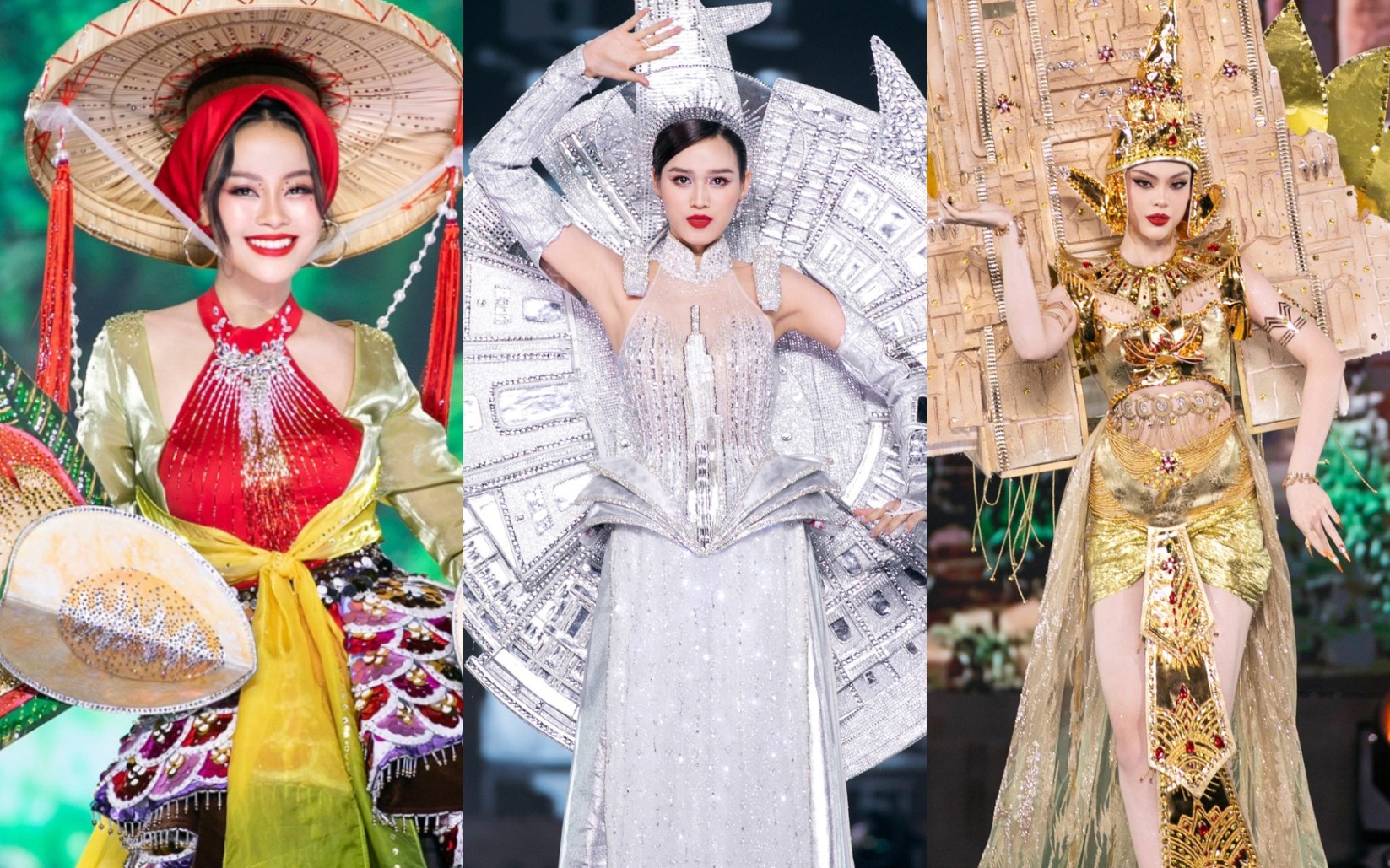 Phần thi trang phục dân tộc Miss Grand Vietnam 2023: Đỗ Thị Hà, Đào Thị Hiền nổi bật nhất?