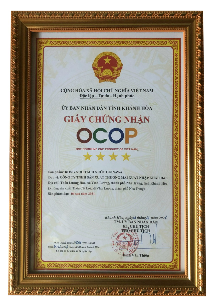 Sản phẩm rong nho OCOP 4 sao tham gia Tuần lễ hàng Việt Nam tại Thái Lan 2023 - Ảnh 3.