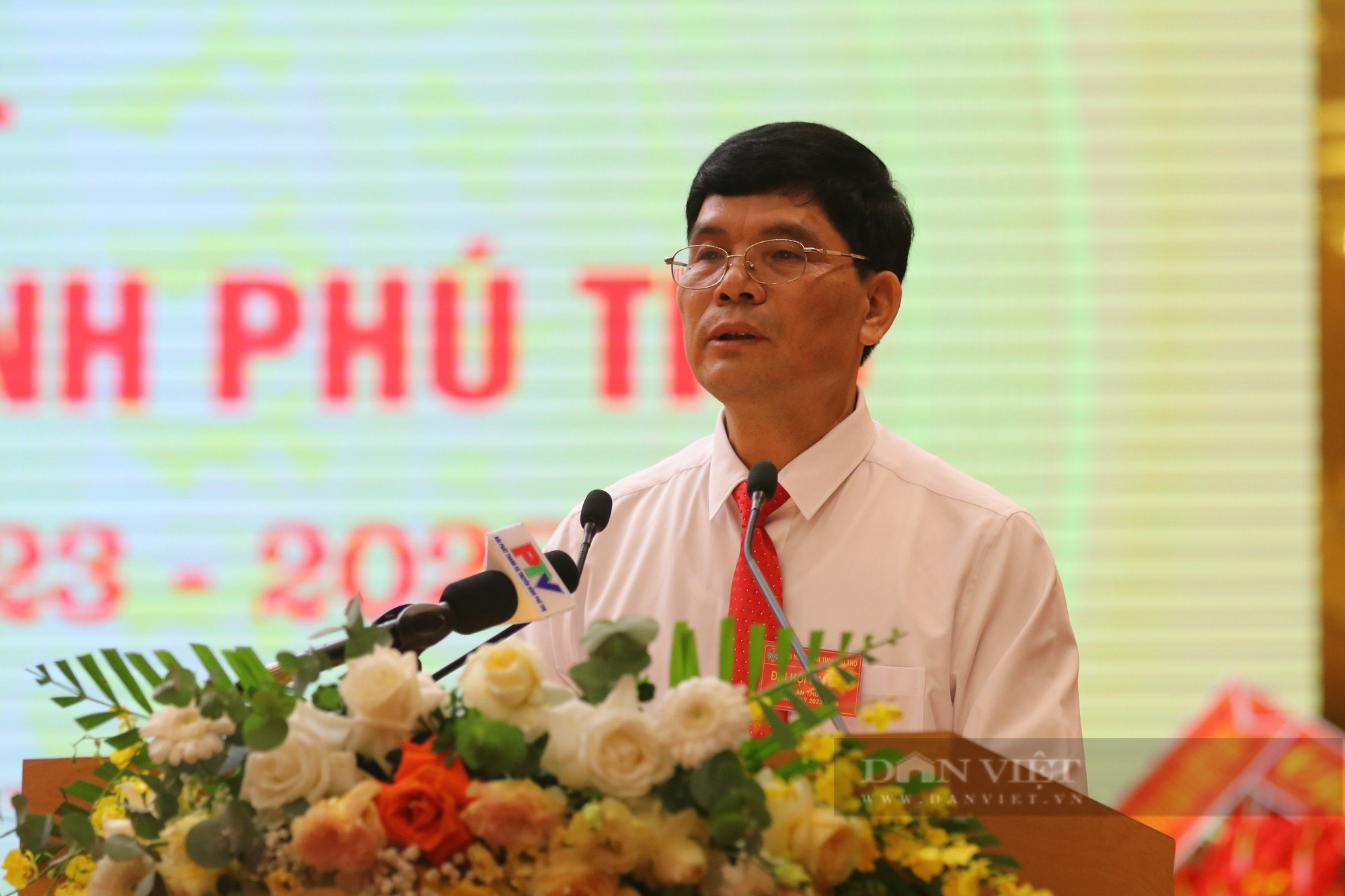 Ông Nguyễn Thủy Trọng tái đắc cử Chủ tịch Hội Nông dân tỉnh Phú Thọ, nhiệm kỳ 2023-2028 - Ảnh 1.