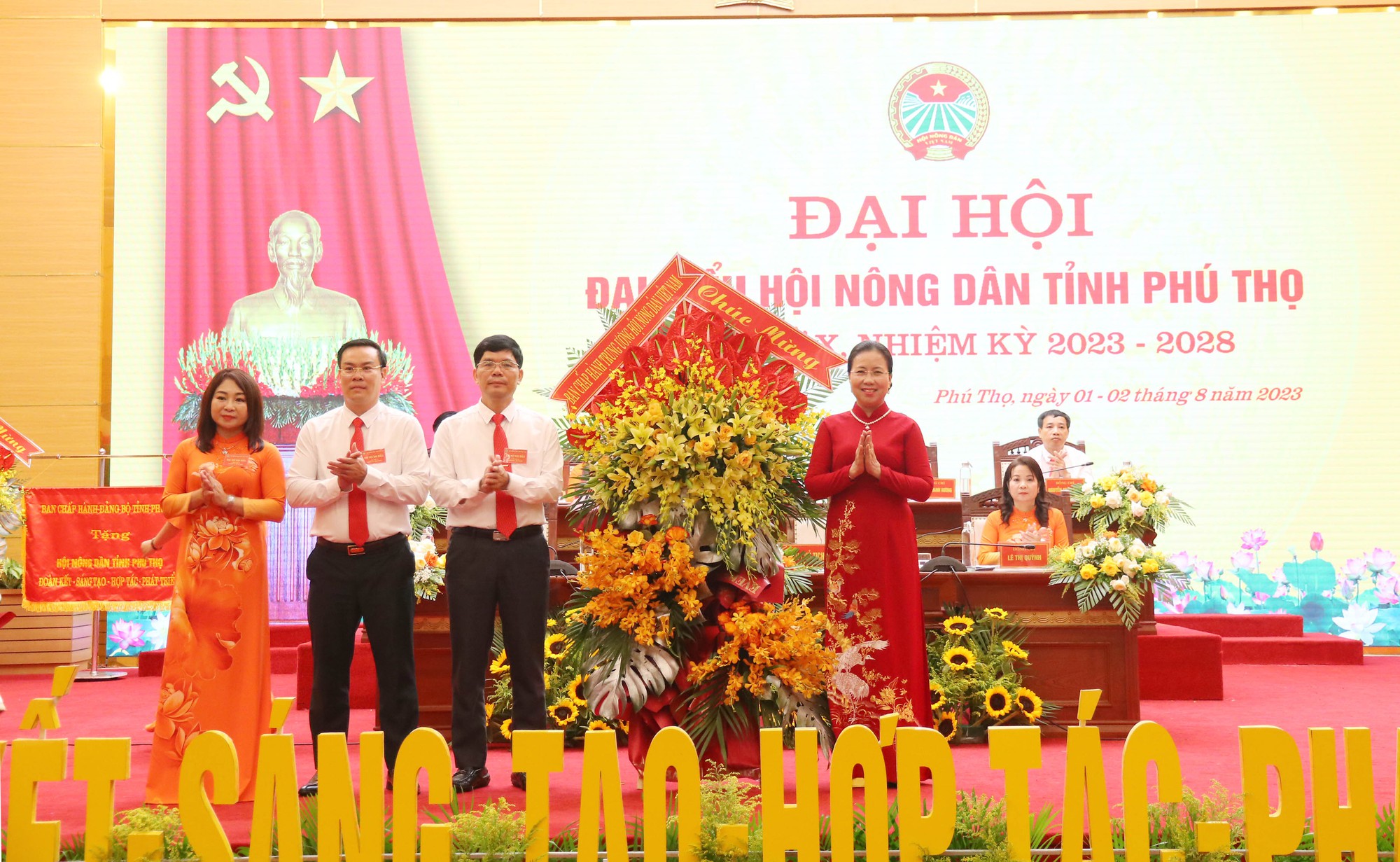 Phó Chủ tịch Hội NDVN Bùi Thị Thơm: Phú Thọ đi đầu kết nạp hội viên mới là nhà khoa học, sinh viên - Ảnh 2.