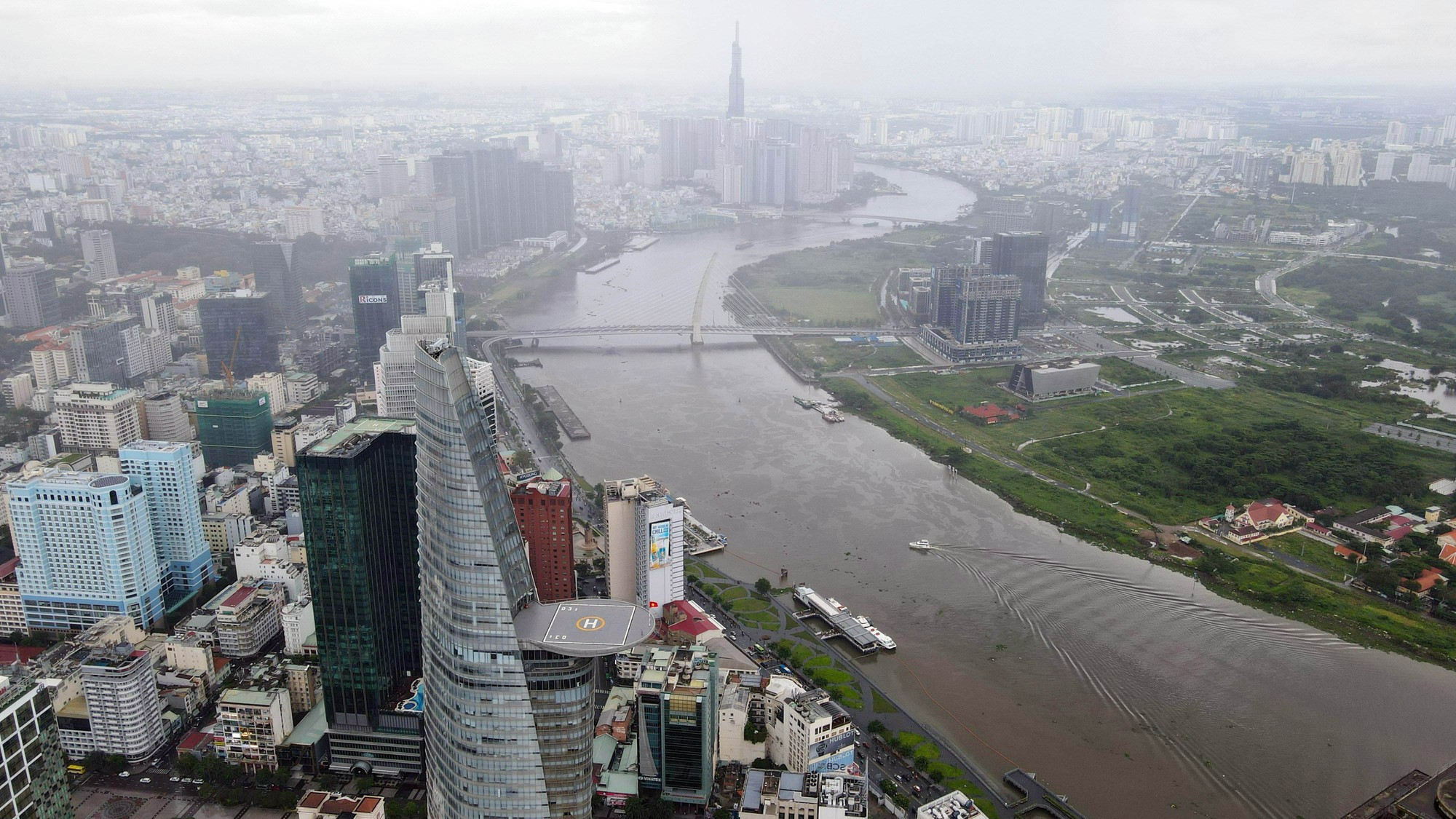 TP.HCM chấp thuận xã hội hóa nguồn kinh phí để cải tạo một đoạn bờ sông Sài Gòn - Ảnh 1.