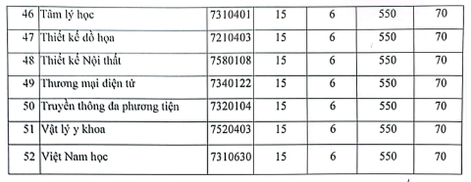 Thêm 3 trường đại học tư thục tại TP.HCM công bố điểm chuẩn - Ảnh 3.