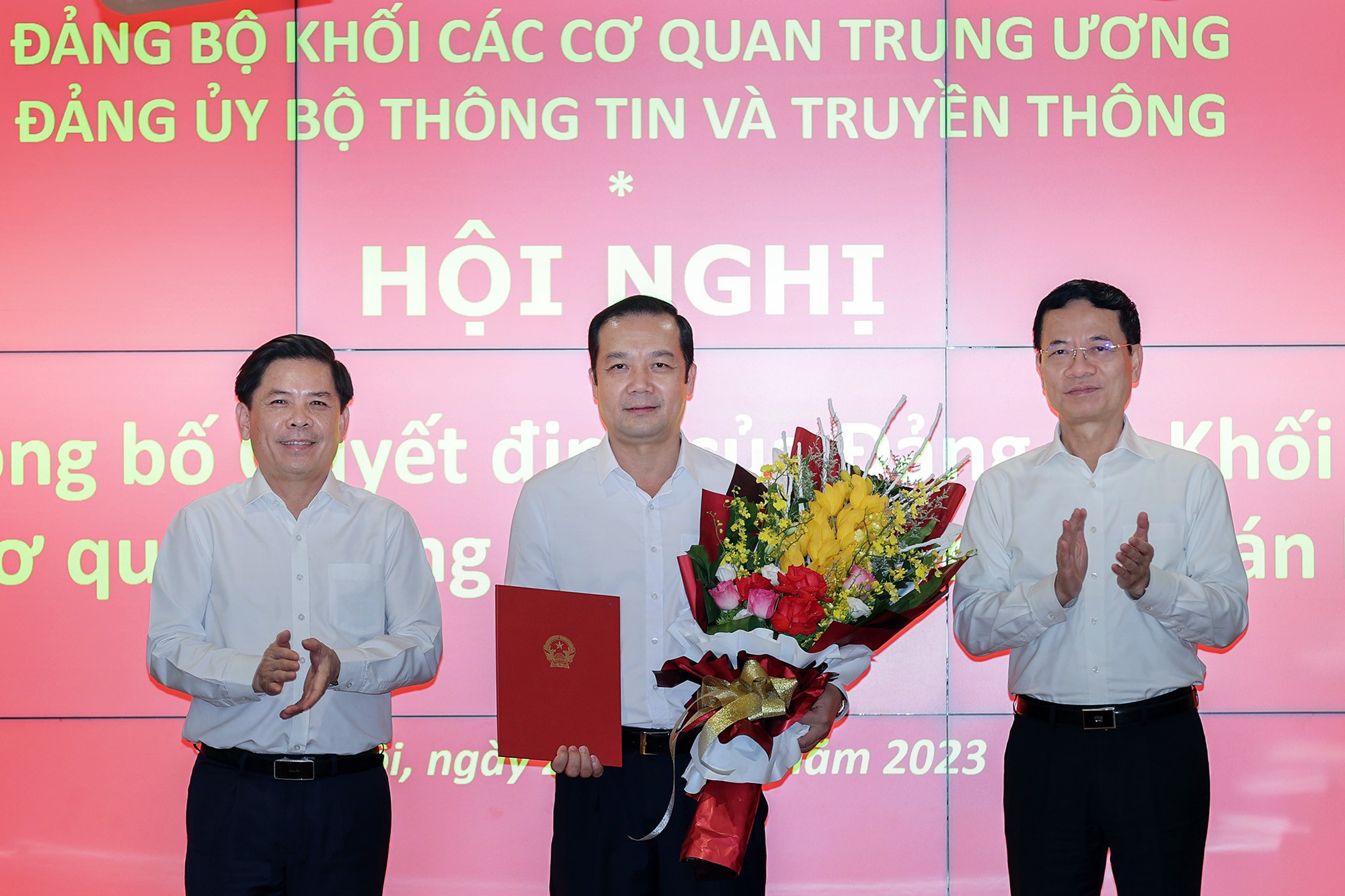 Thứ trưởng Bộ TTTT Phạm Đức Long được chỉ định chức vụ Đảng - Ảnh 1.