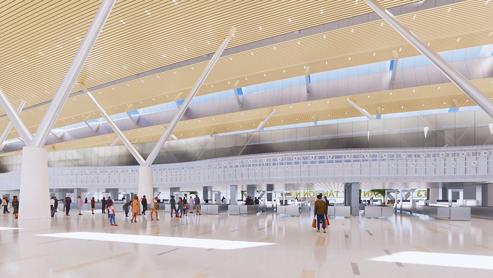 Thiết kế 'áo dài' của ga sân bay Tân Sơn Nhất gần 11.000 tỷ sắp khởi công - Ảnh 9.