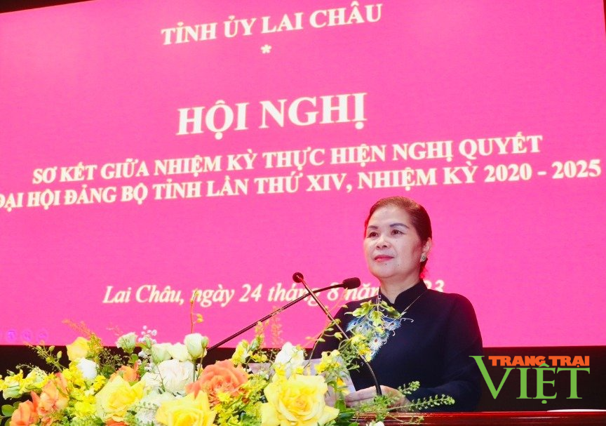 Lai Châu thực hiện đạt và vượt 22 chỉ tiêu đề ra trong Nghị quyết Đại hội Đảng bộ tỉnh lần thứ XIV - Ảnh 3.