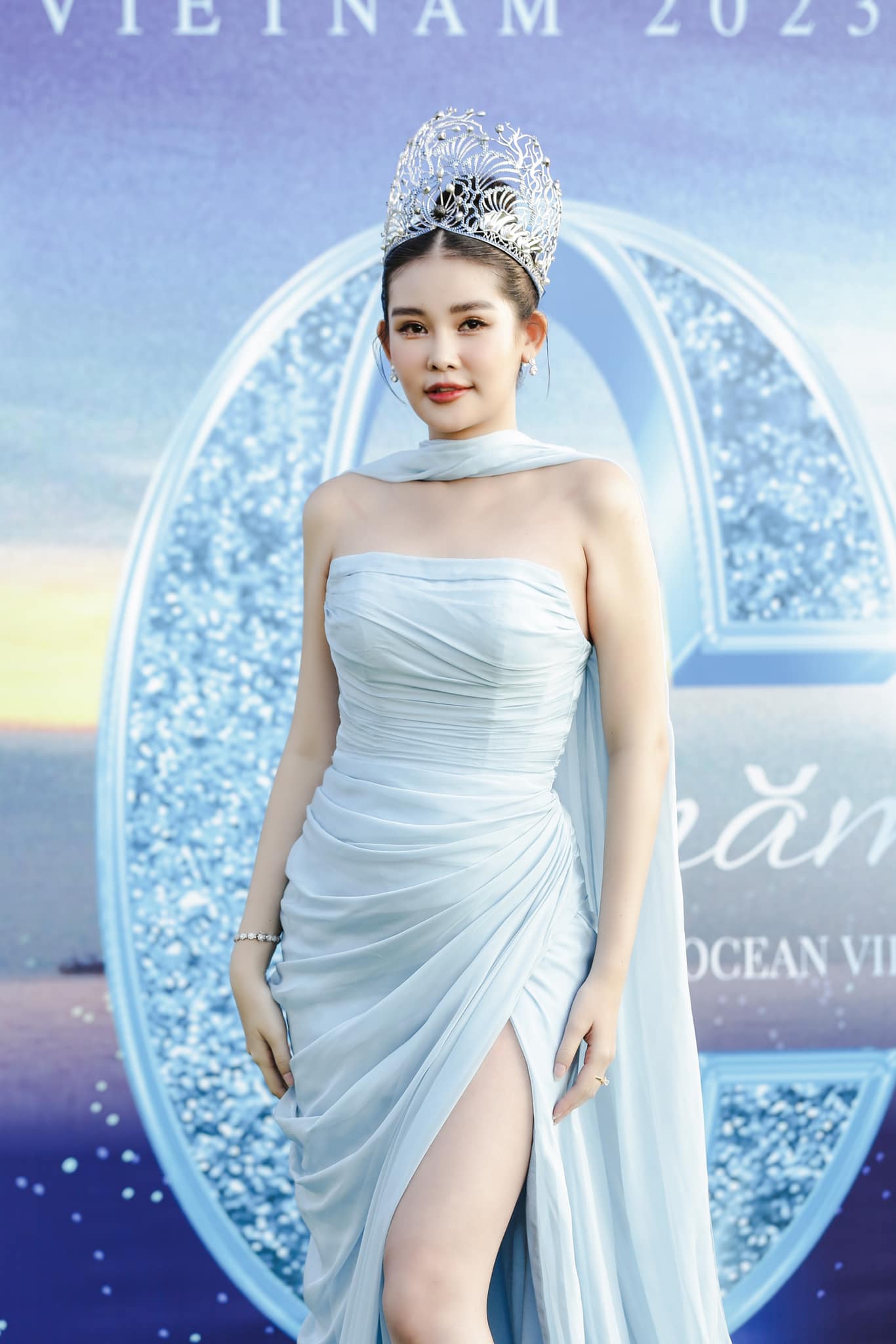 Trần Thị Thu Uyên đăng quang Hoa hậu Đại dương Việt Nam 2023 - Ảnh 1.