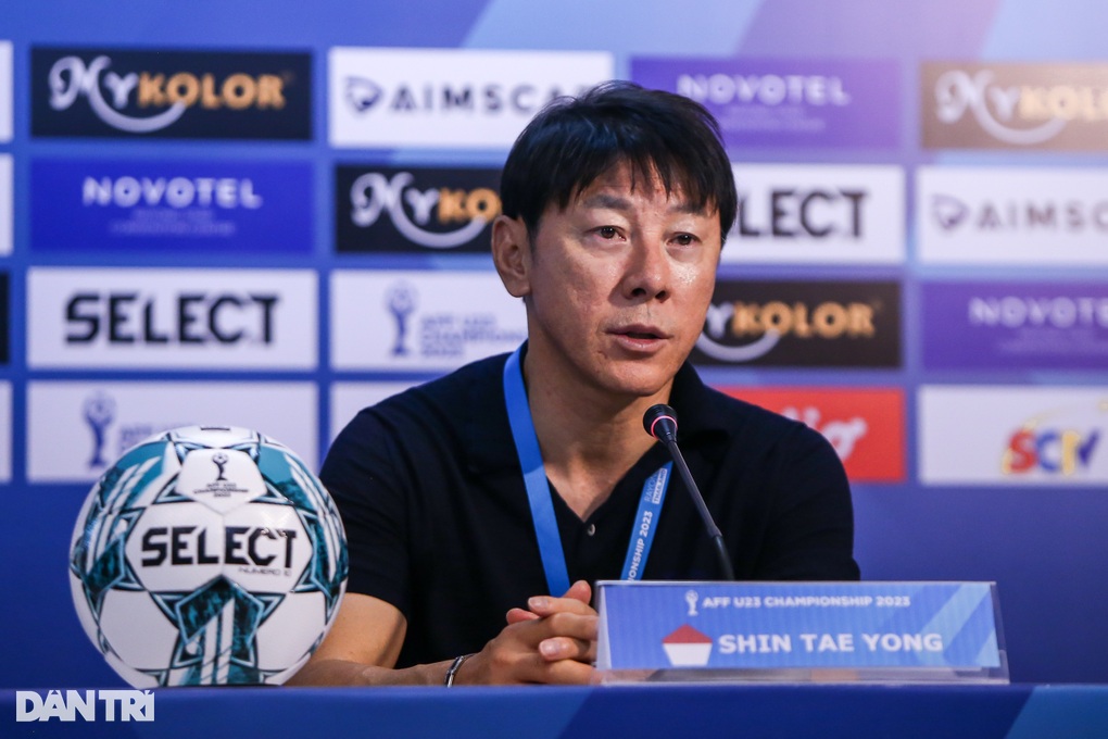 HLV Shin Tae-yong: &quot;U23 Việt Nam mạnh, nhưng Indonesia đủ sức vô địch&quot; - Ảnh 1.