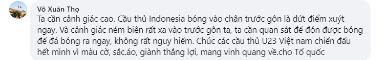 CĐV dự đoán nhiều tỷ số bất ngờ trận U23 Việt Nam vs U23 Indonesia - Ảnh 7.