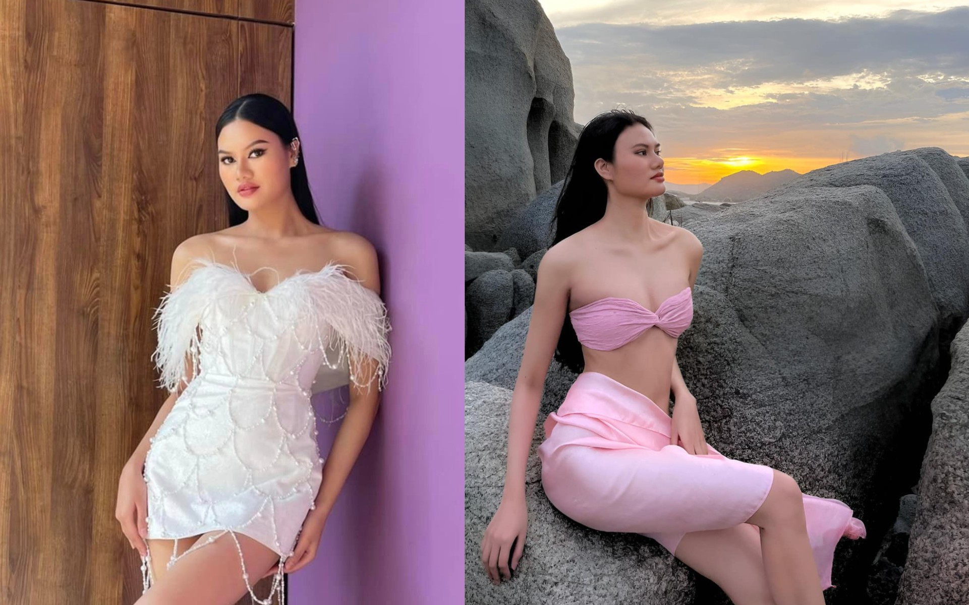 Nhan sắc mỹ nhân Hải Dương cao 1,81m &quot;lấn át&quot; Lê Hoàng Phương trước chung kết Miss Grand Vietnam 2023