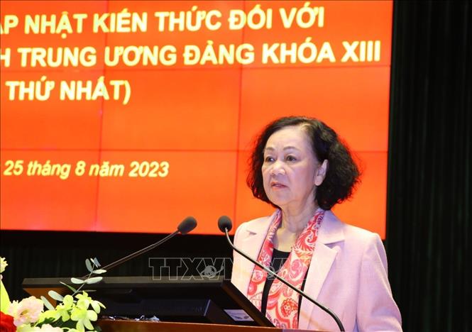 Thường trực Ban Bí thư đánh giá tinh thần cầu thị, khiêm tốn, tích cực học tập của các Ủy viên Trung ương - Ảnh 1.