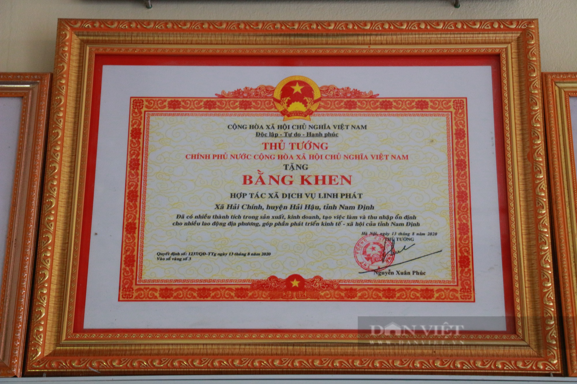 Sản xuất nấm sạch, Giám đốc HTX Dịch vụ Linh Phát ở Nam Định là Nông dân xuất sắc 2023 - Ảnh 7.