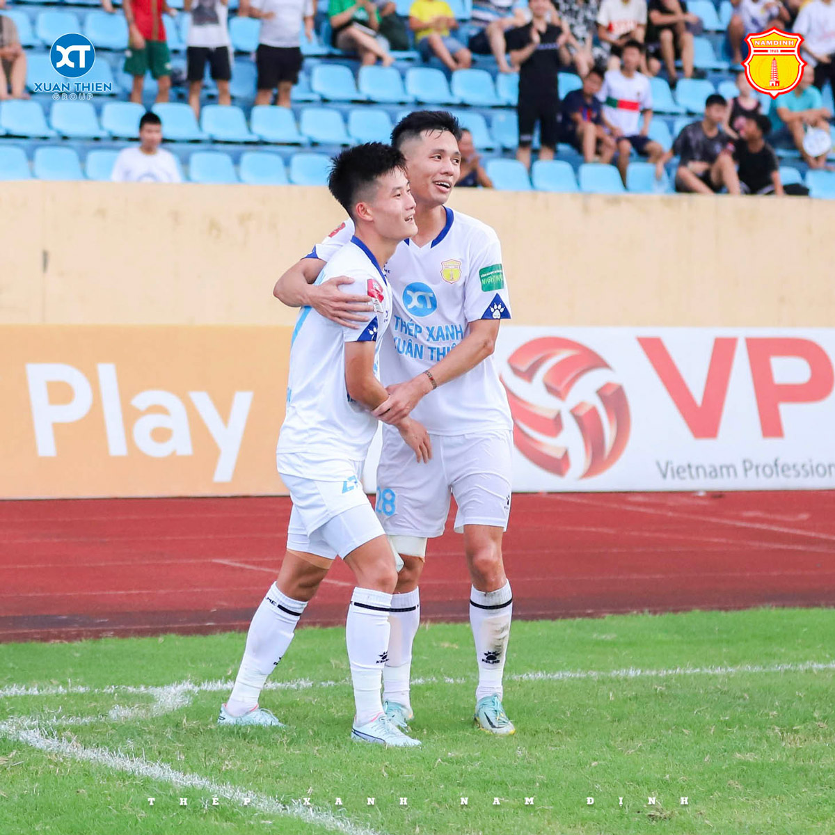 Thép Xanh Nam Định, Topenland Bình Định giành trọn 3 điểm ở vòng cuối V.League - Ảnh 1.