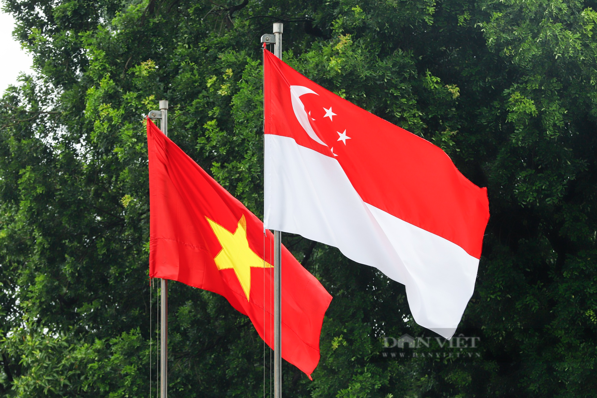 Hình ảnh Thủ tướng Phạm Minh Chính chủ trì Lễ đón Thủ tướng Singapore Lý Hiển Long  - Ảnh 3.