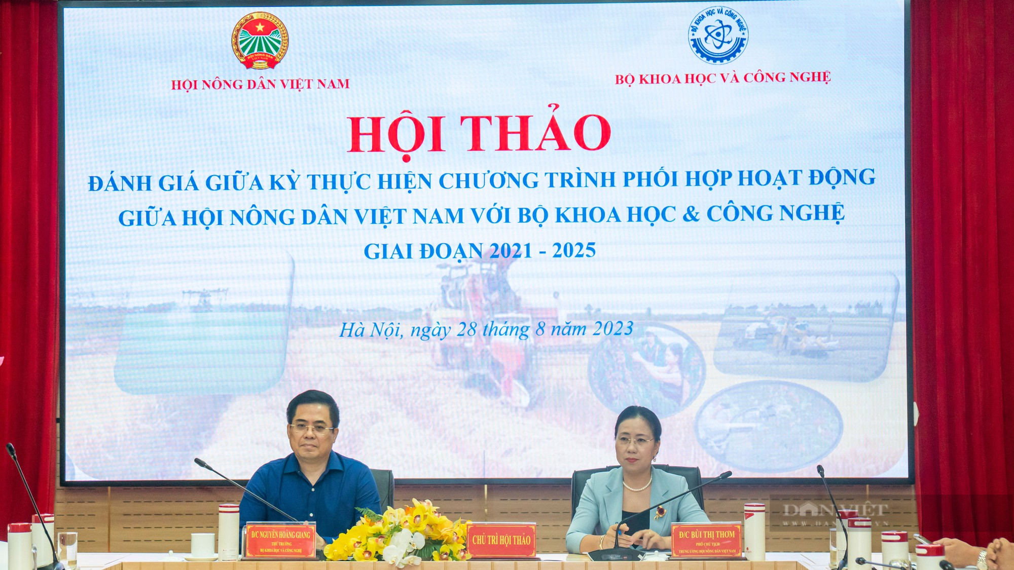 Hội thảo đánh giá Chương trình phối hợp hoạt động giữa Hội Nông dân Việt Nam và Bộ Khoa học và Công nghệ - Ảnh 1.