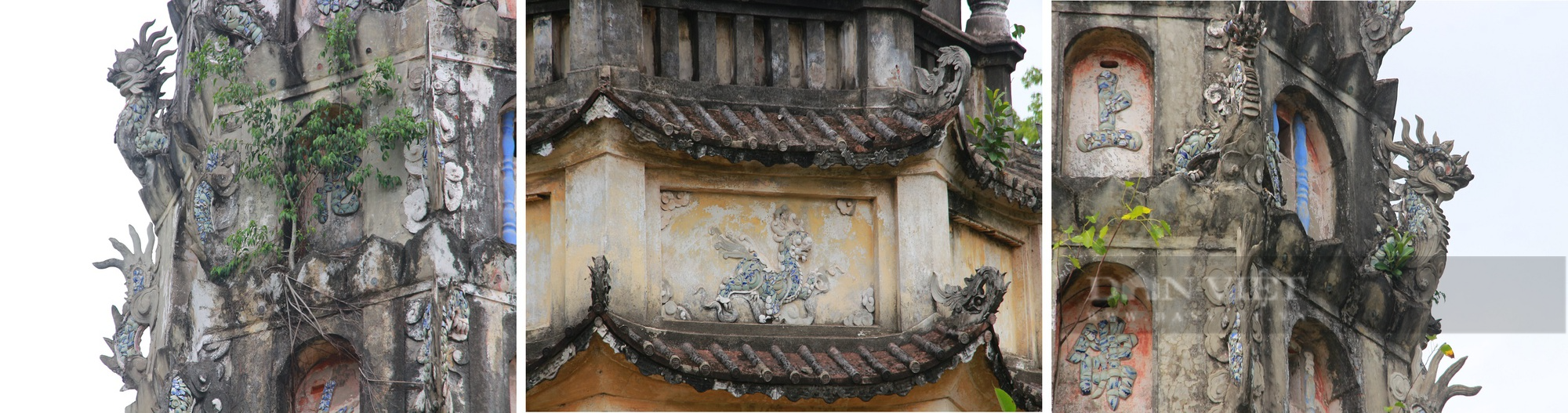 Độc đáo tháp Cửu phẩm Liên Hoa cao 9 tầng hoa sen ở một ngôi chùa cổ kính đất Nam Định- Ảnh 7.