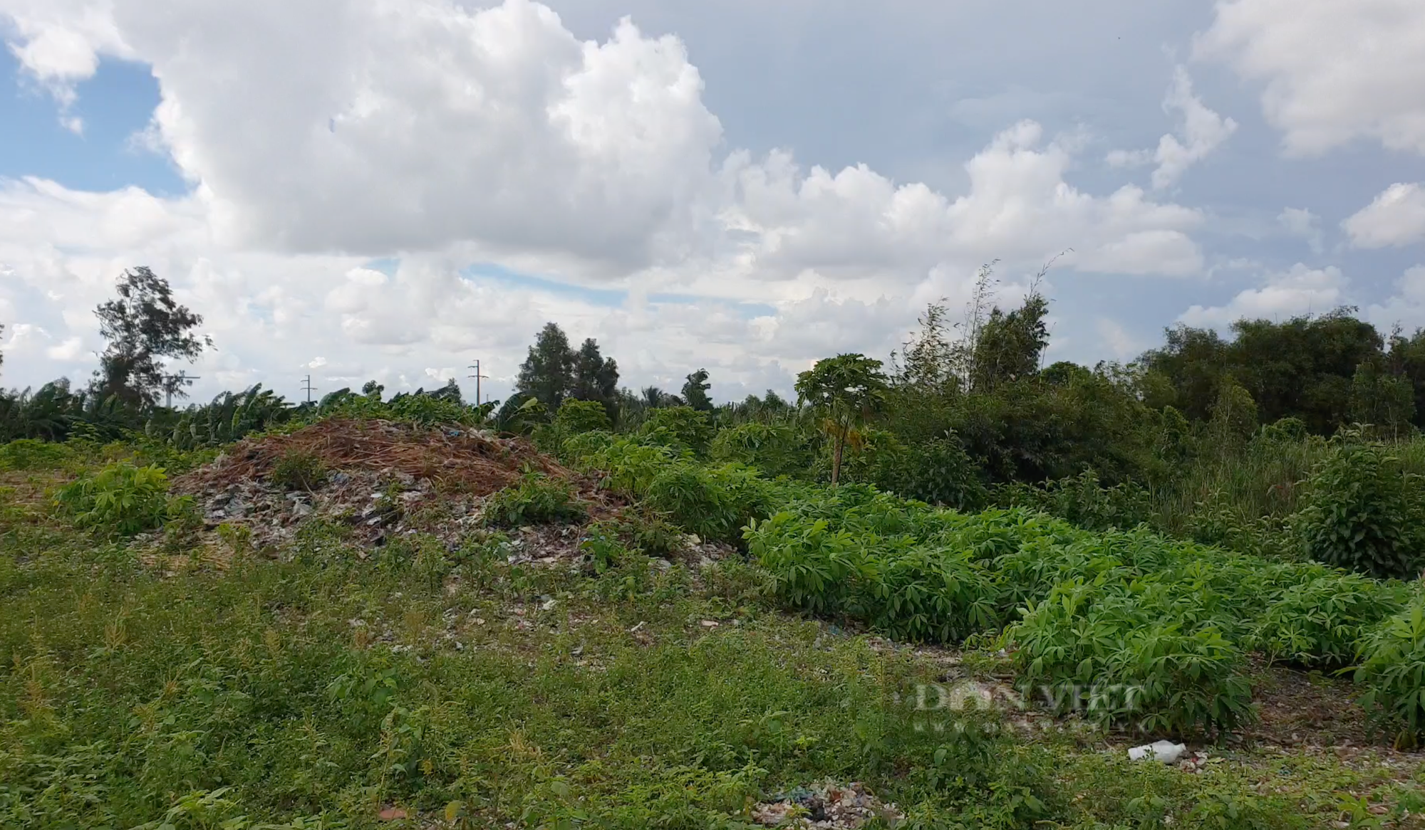 Cận cảnh bãi rác khủng chắn dự án cao tốc Cần Thơ - Cà Mau - Ảnh 3.