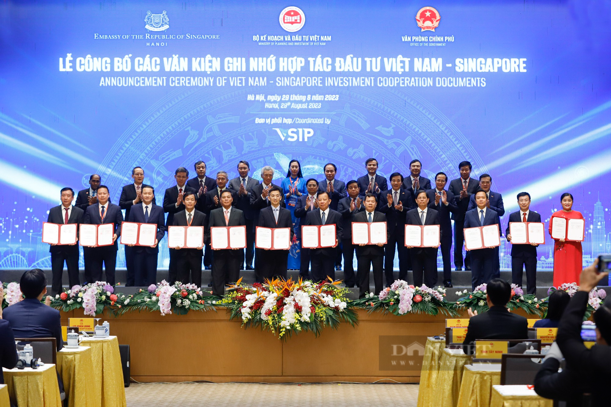 Thủ tướng Phạm Minh Chính và Thủ tướng Lý Hiển Long dự hội nghị thúc đẩy các dự án hợp tác Việt Nam-Singapore - Ảnh 9.