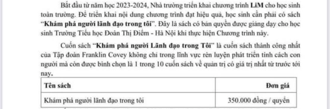 Thực hư phụ huynh Hà Nội phải mua sách đắt gần gấp 3 lần so với bên ngoài: Nhà trường nói gì? - Ảnh 1.