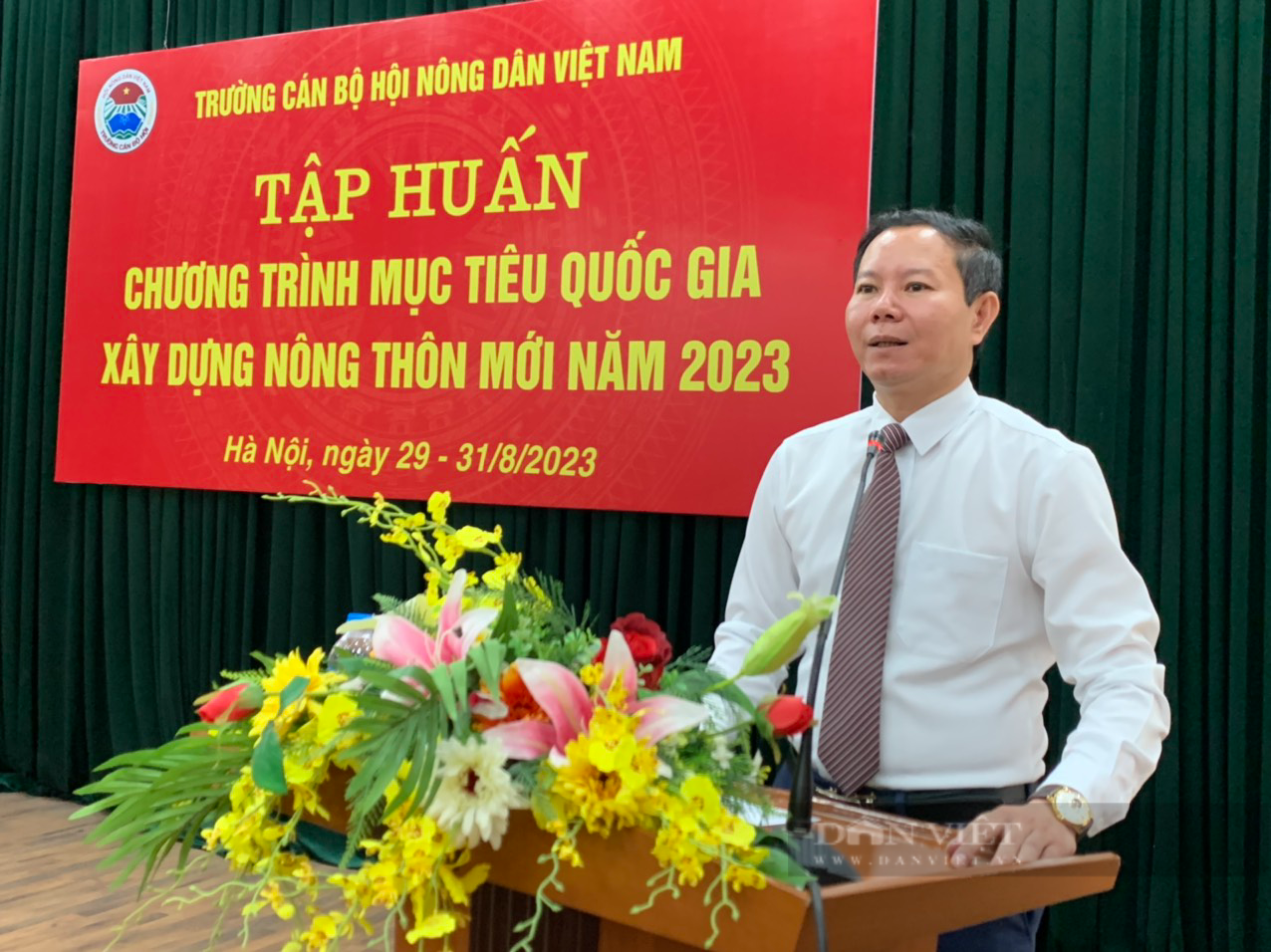 Trung ương Hội Nông dân Việt Nam tổ chức tập huấn Chương trình mục tiêu Quốc gia xây dựng nông thôn mới - Ảnh 4.