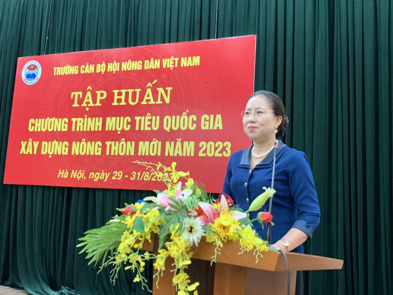 Trung ương Hội Nông dân Việt Nam tổ chức tập huấn Chương trình mục tiêu Quốc gia xây dựng nông thôn mới - Ảnh 3.