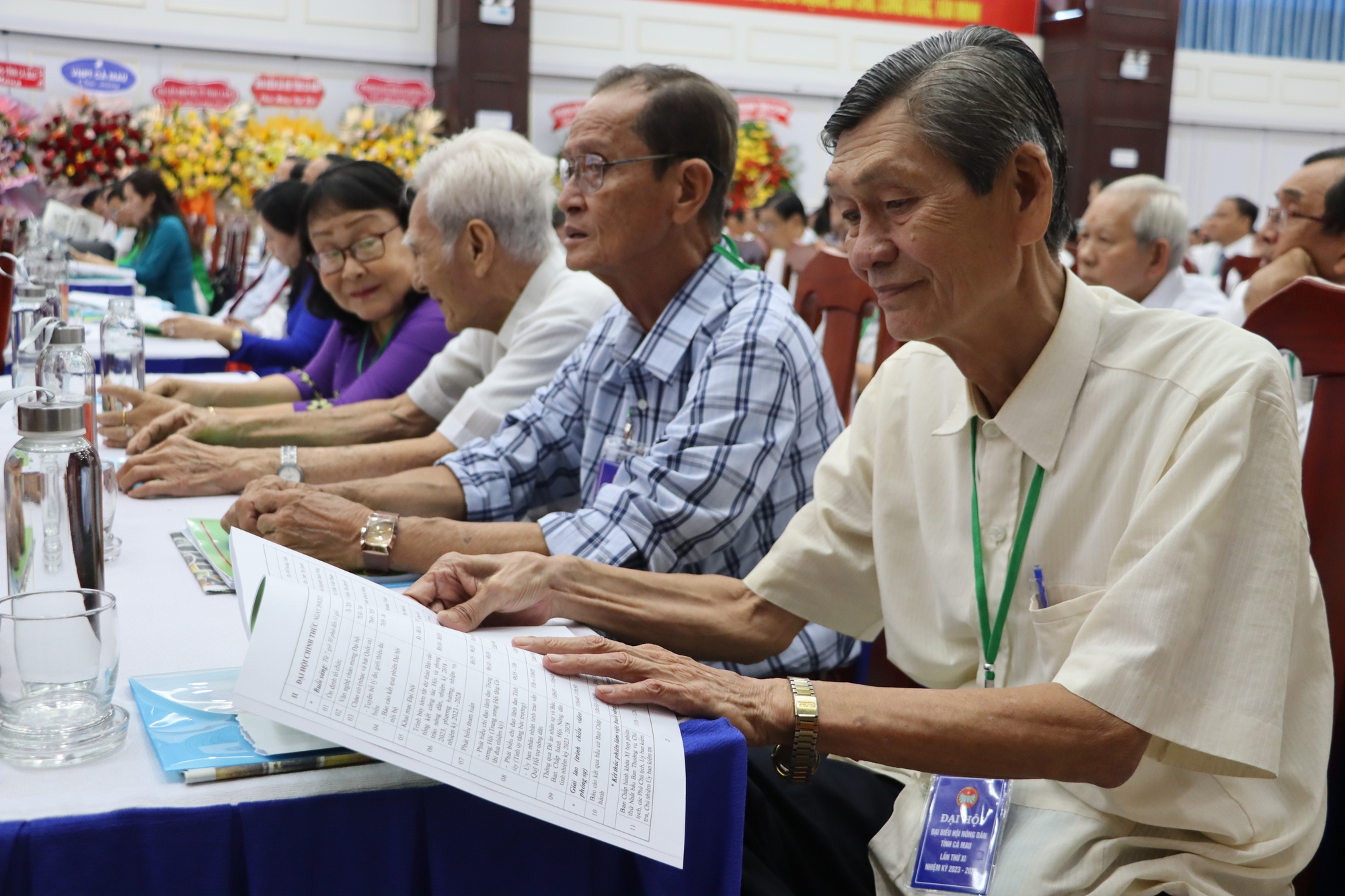 Bí thư Tỉnh ủy Cà Mau và Phó Chủ tịch BCH TƯ Hội NDVN dự, chỉ đạo Đại hội đại biểu Hội Nông dân tỉnh - Ảnh 6.