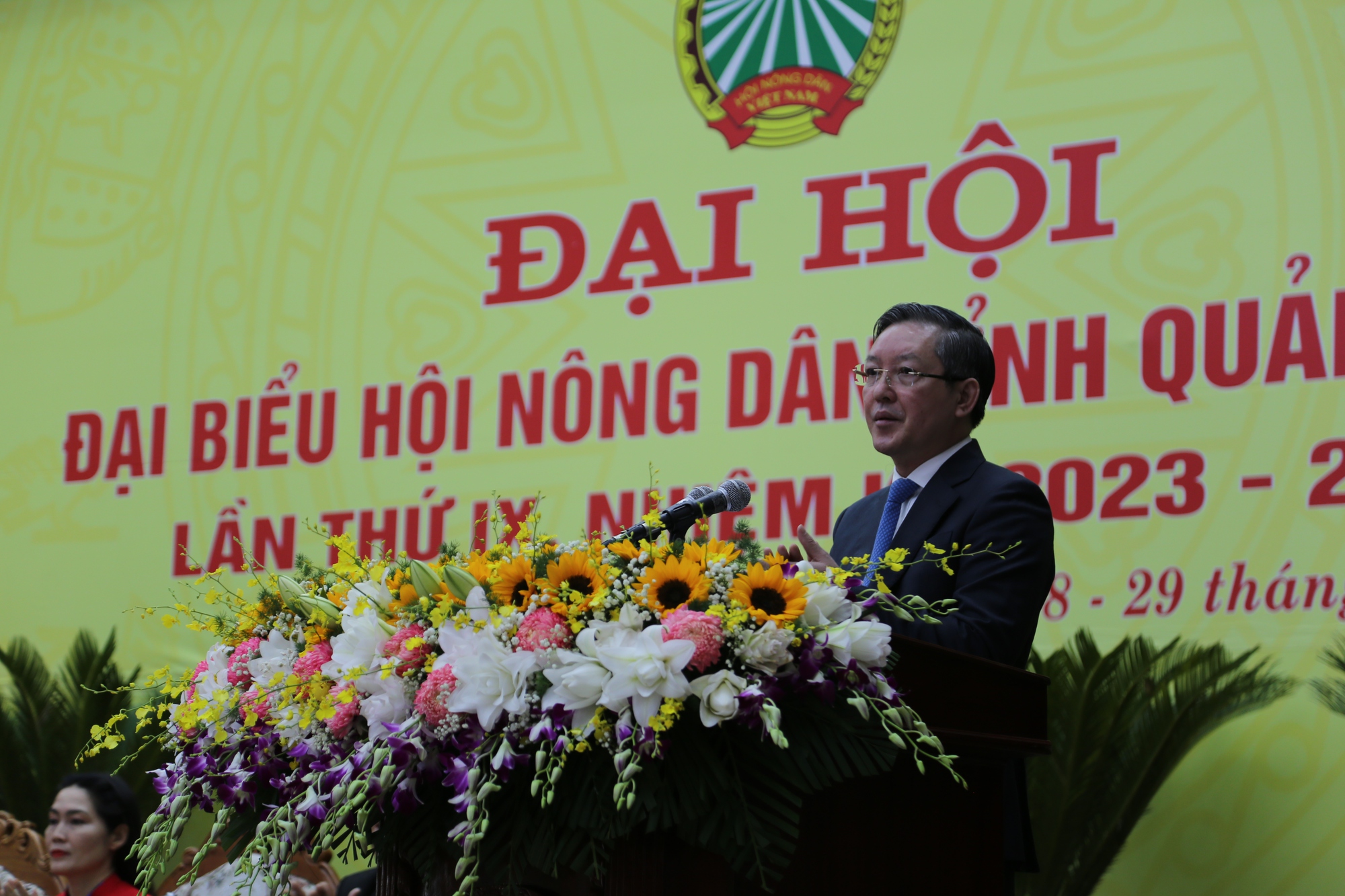 Chủ tịch BCH TƯ Hội NDVN Lương Quốc Đoàn: Hội Nông dân Quảng Nam đã củng cố và nâng cao vị thế   - Ảnh 1.
