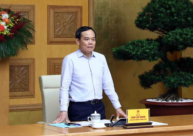 Phó Thủ tướng Trần Lưu Quang: Nỗ lực cao nhất để sớm gỡ được cảnh báo &quot;thẻ vàng&quot; của EC - Ảnh 1.